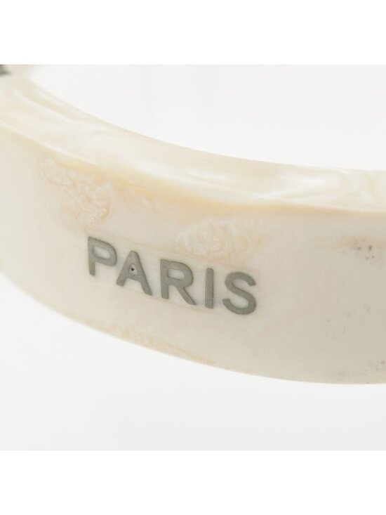 Chanel Plastic Logo Bracelet White - Picture 7 of 10